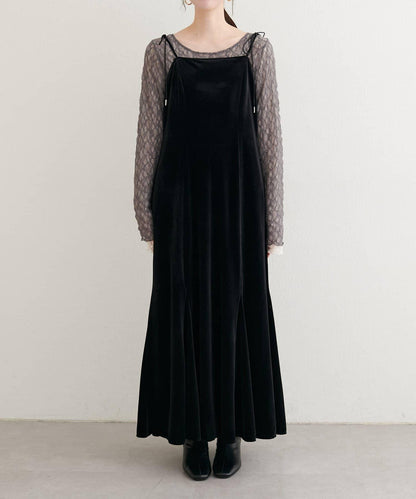 〈mizu〉多功能蝴蝶結美人魚連衣裙