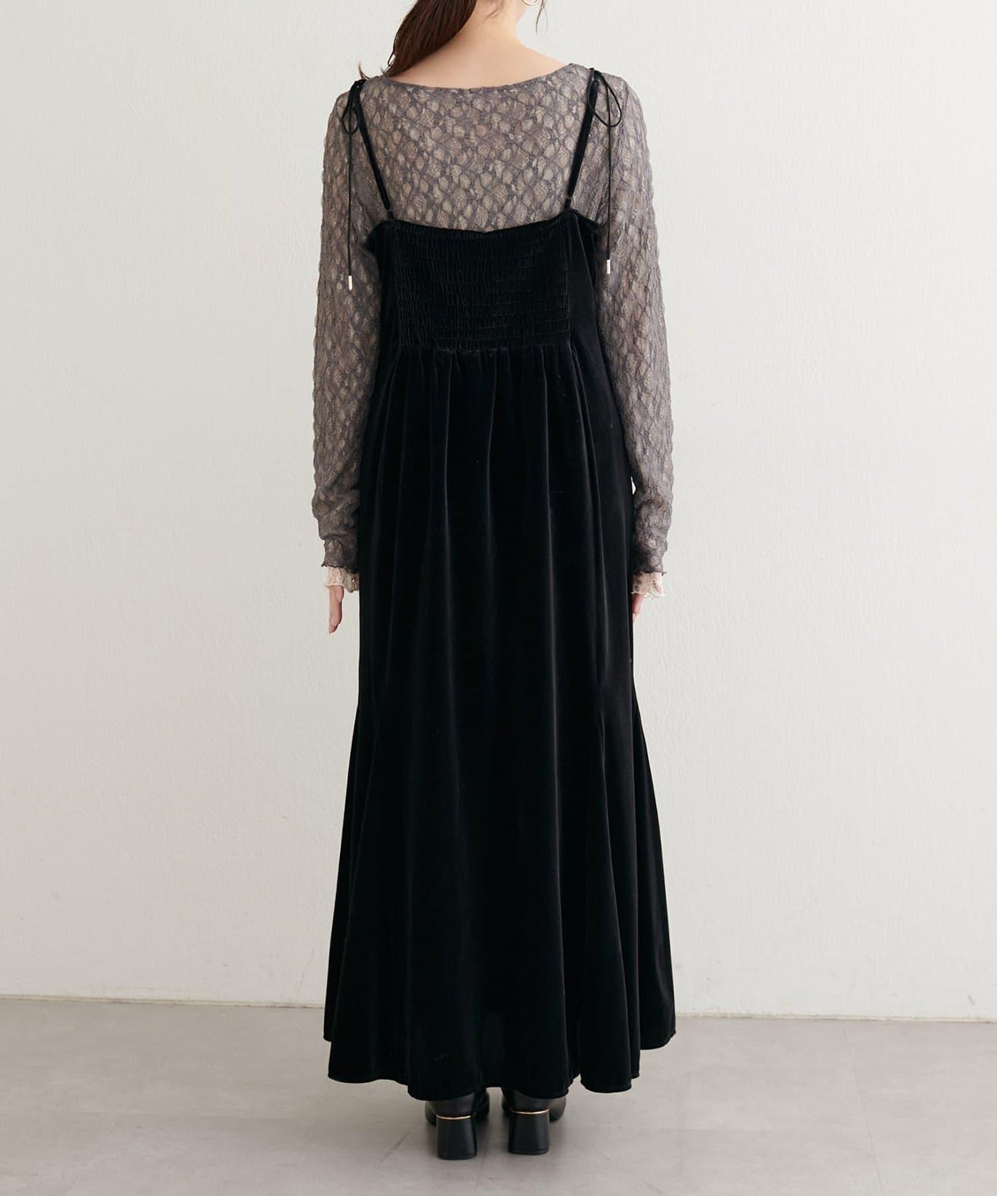 〈mizu〉多功能蝴蝶結美人魚連衣裙