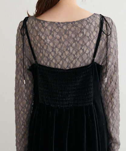 〈mizu〉多功能蝴蝶結美人魚連衣裙