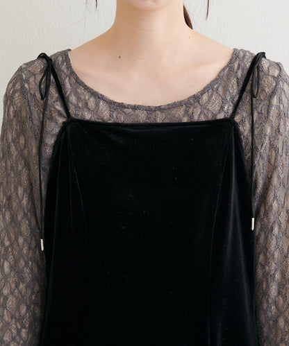 〈mizu〉多功能蝴蝶結美人魚連衣裙