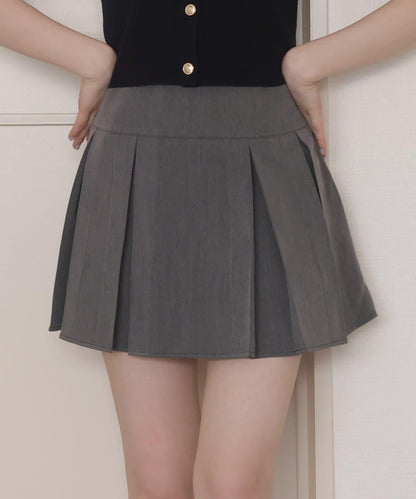 【one after another】百褶迷你裙