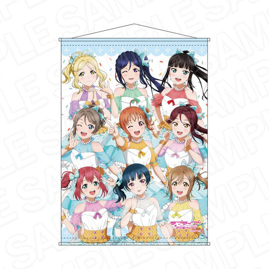 LoveLive! Sunshine!! B2亮片掛毯 Cafe party ver.