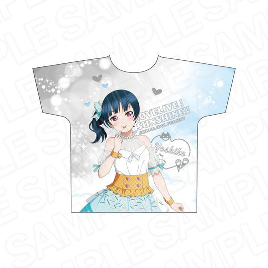 LoveLive! Sunshine!! 全幅印花T恤 津島善子 Cafe party ver.