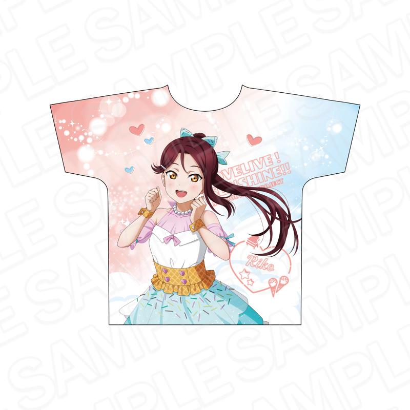 LoveLive! Sunshine!! 全幅印花T恤 桜內梨子 Cafe party ver.