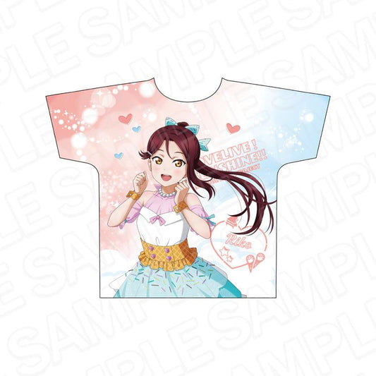 LoveLive! Sunshine!! 全幅印花T恤 桜內梨子 Cafe party ver.