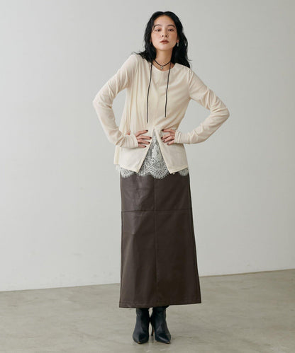 前後兩穿拉鍊天鵝絨套頭衫