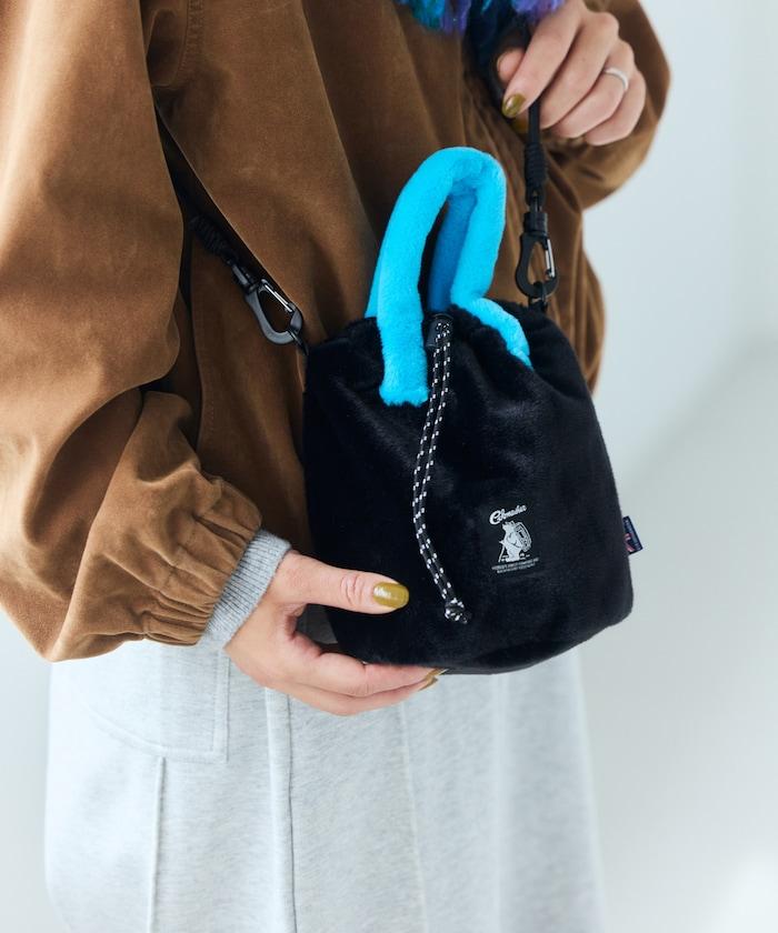 特別款毛絨抽繩包