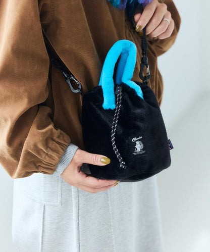 特別款毛絨抽繩包