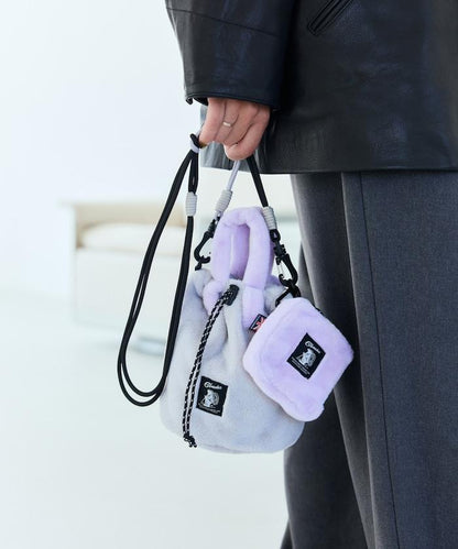 特別款毛絨抽繩包