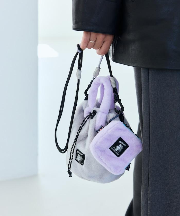 特別款毛絨抽繩包