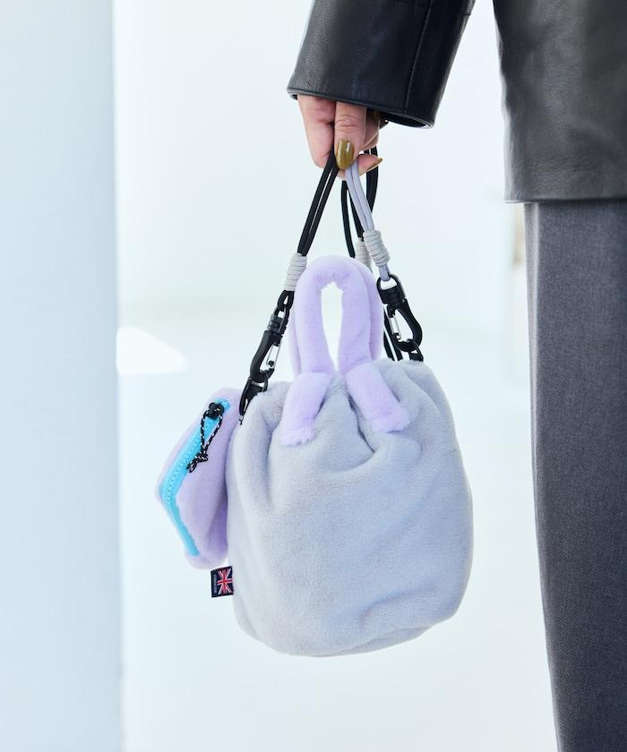 特別款毛絨抽繩包