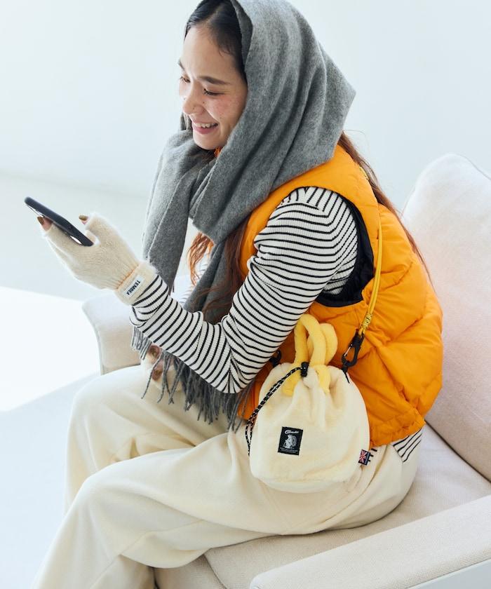 特別款毛絨抽繩包