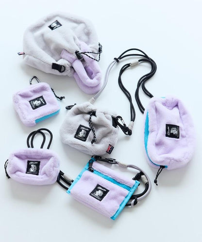 特別款絨毛方形小號收納包