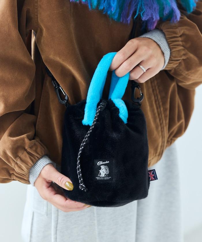 特別款毛絨抽繩包