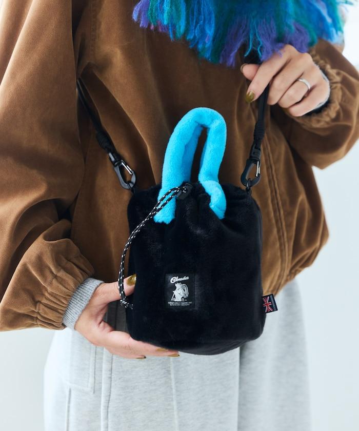 特別款毛絨抽繩包
