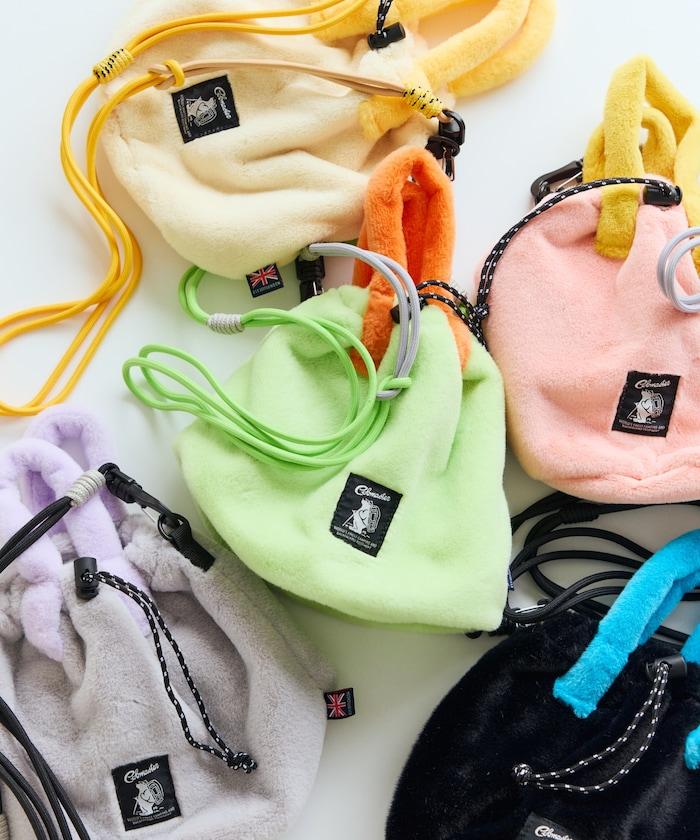 特別款毛絨抽繩包