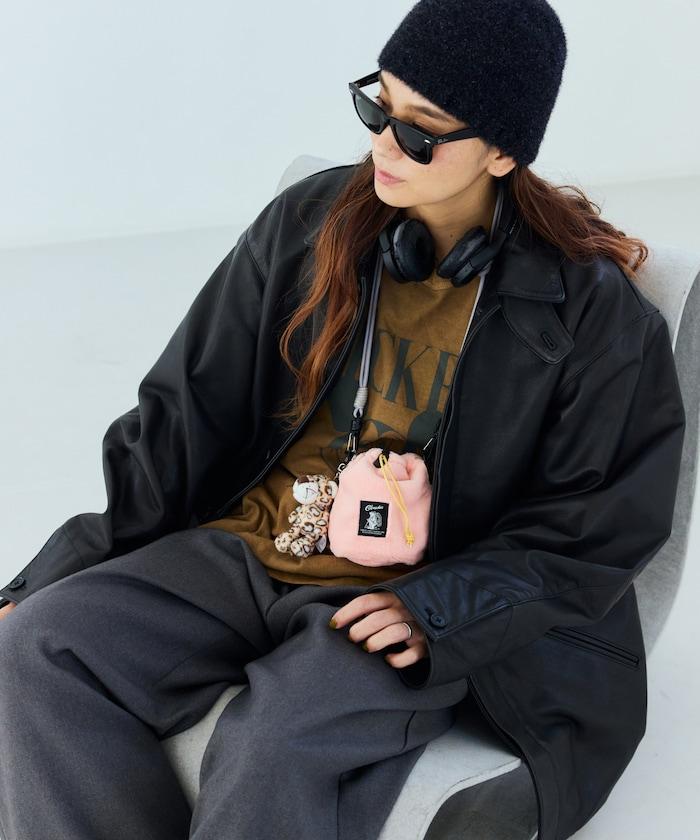 特別款絨毛抽繩包迷你款