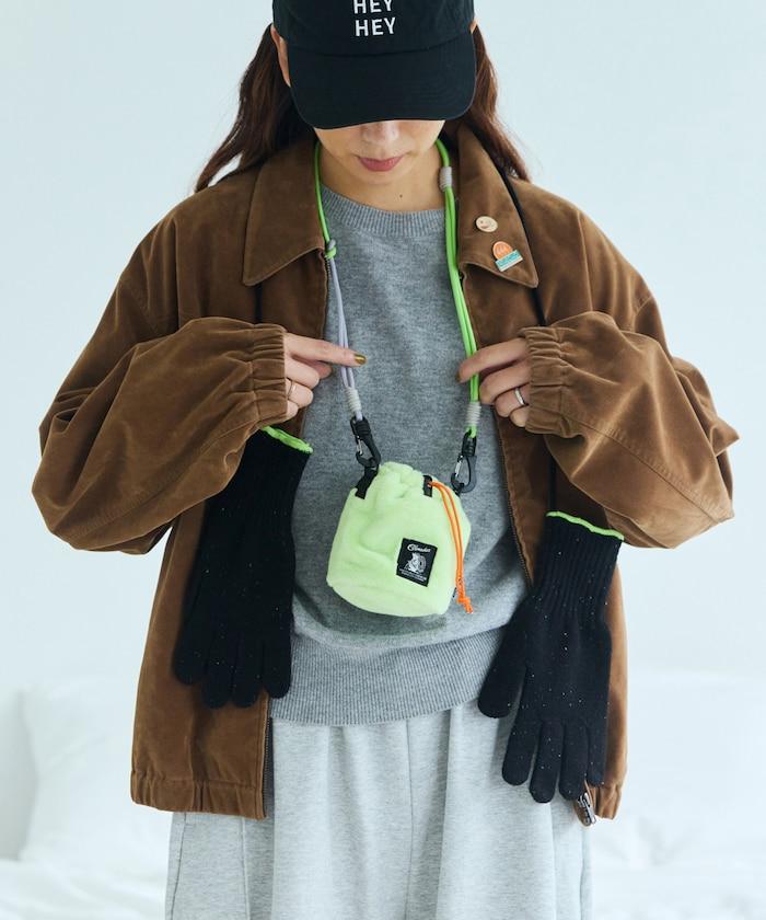 特別款絨毛抽繩包迷你款