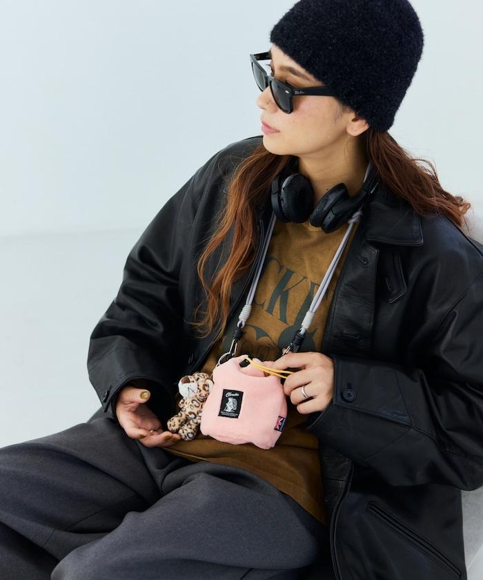 特別款絨毛抽繩包迷你款