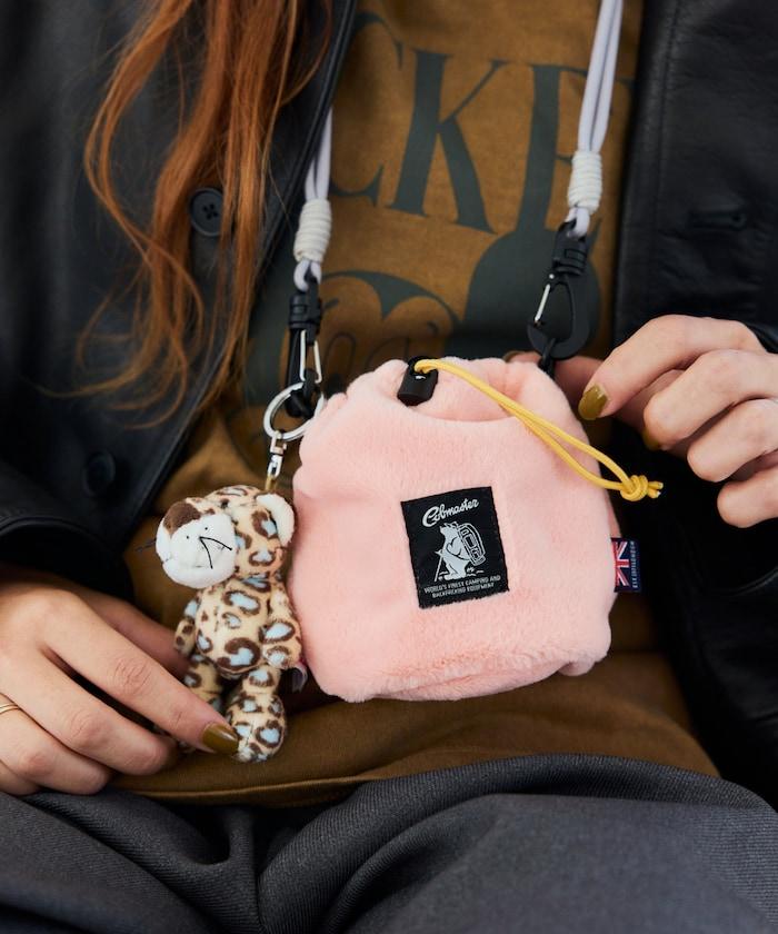 特別款絨毛抽繩包迷你款