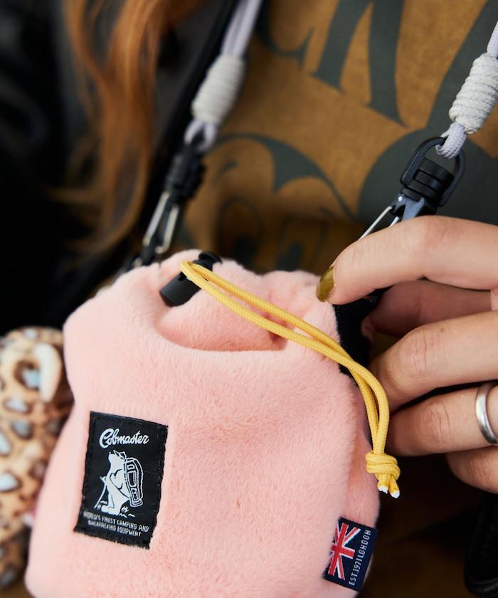 特別款絨毛抽繩包迷你款