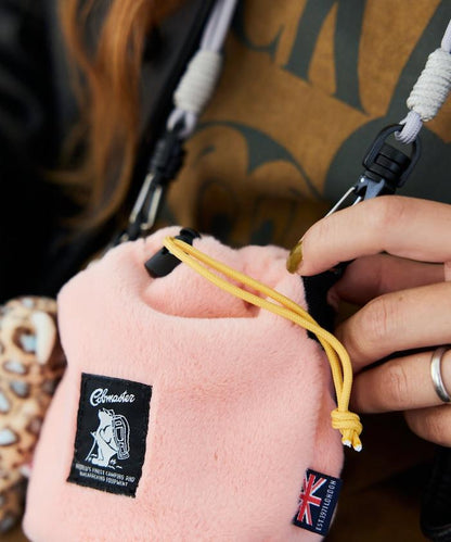 特別款絨毛抽繩包迷你款