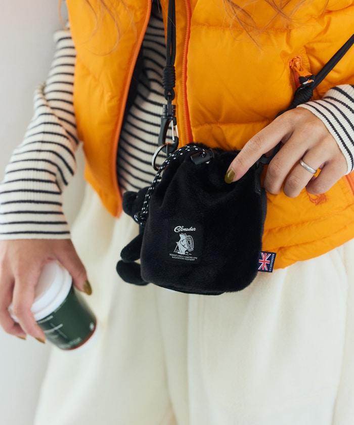 特別款絨毛抽繩包迷你款