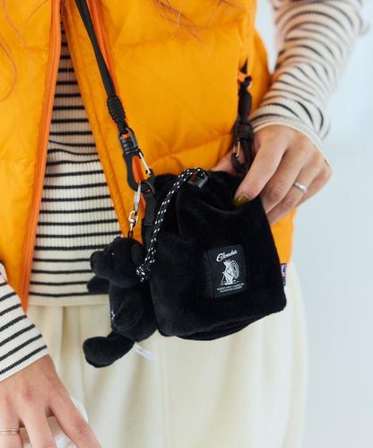 特別款絨毛抽繩包迷你款