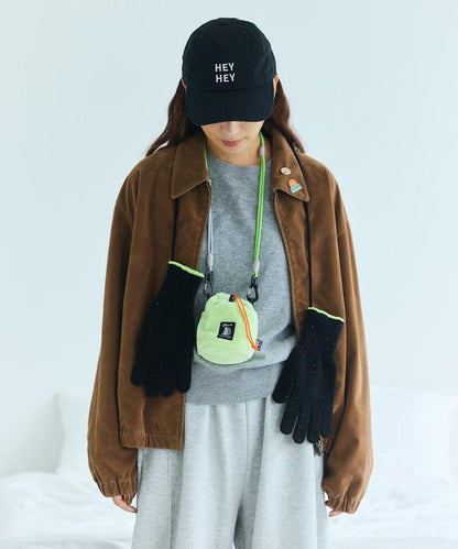 特別款絨毛抽繩包迷你款