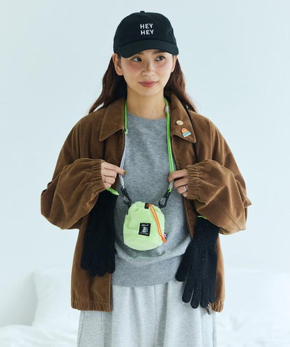 特別款絨毛抽繩包迷你款