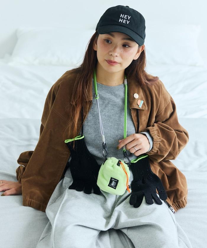 特別款絨毛抽繩包迷你款