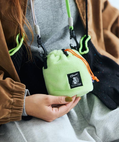 特別款絨毛抽繩包迷你款