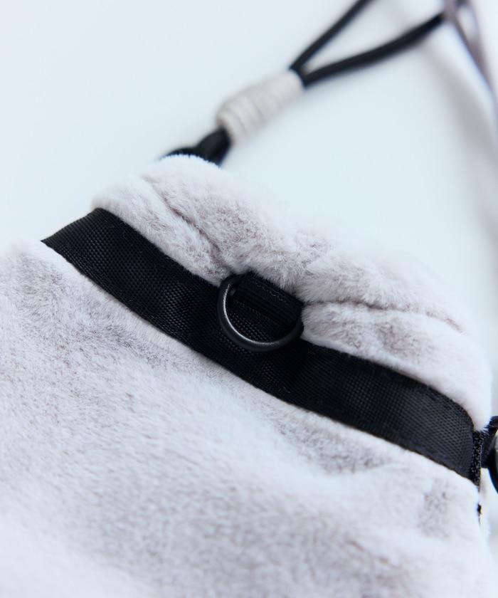 特別款絨毛抽繩包迷你款