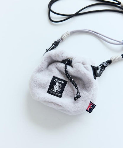 特別款絨毛抽繩包迷你款