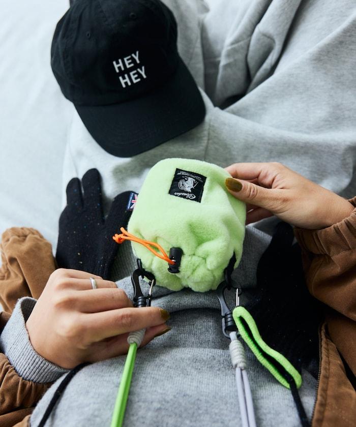 特別款絨毛抽繩包迷你款