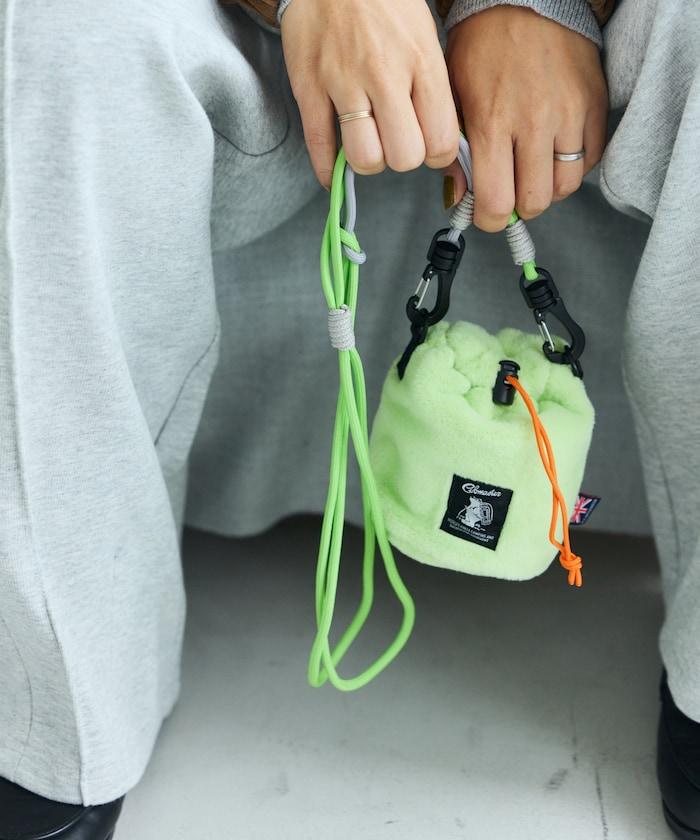 特別款絨毛抽繩包迷你款