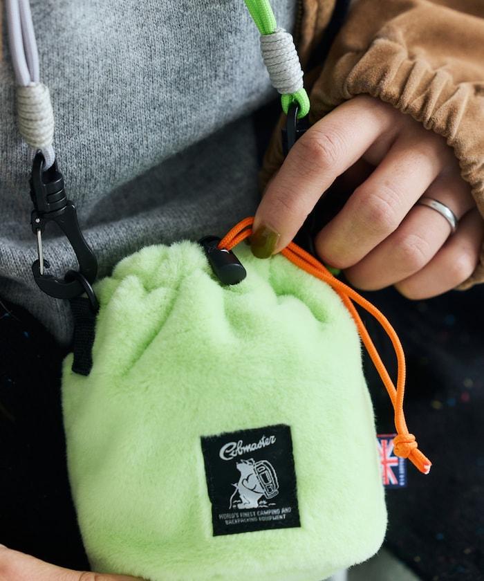 特別款絨毛抽繩包迷你款