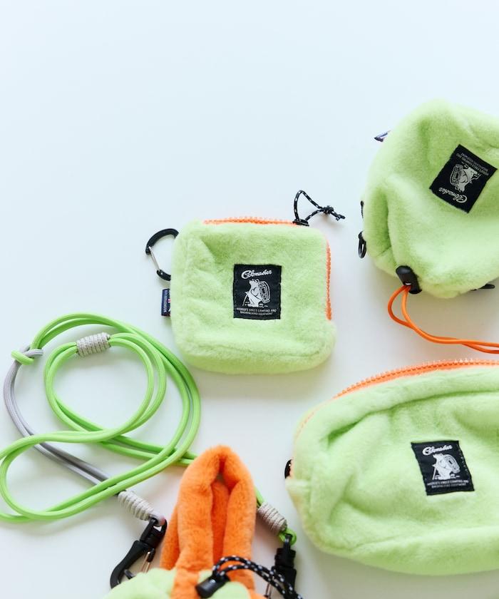 特別款絨毛L型拉鍊錢包