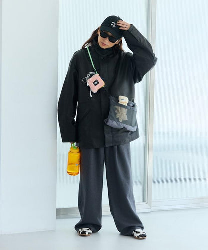 特別款絨毛L型拉鍊錢包