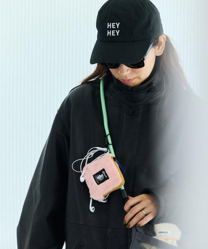 特別款絨毛L型拉鍊錢包