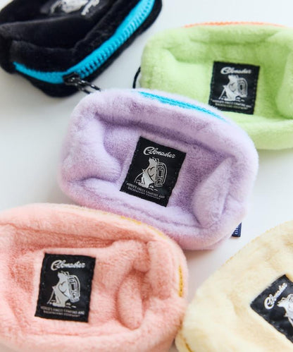 特別款絨毛方形小號收納包