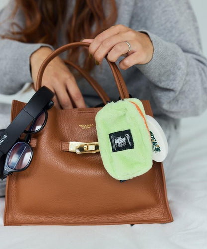 特別款絨毛方形小號收納包