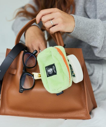 特別款絨毛方形小號收納包