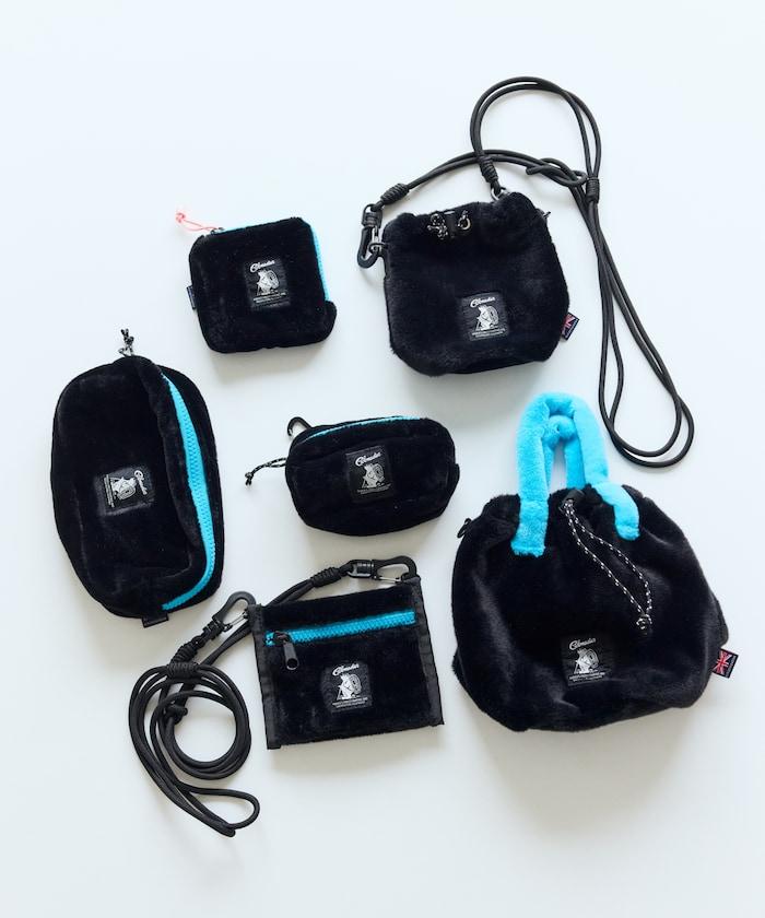 特別款毛絨錢包收納包