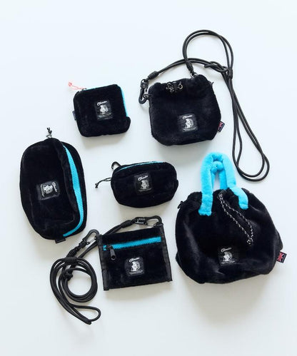 特別款毛絨錢包收納包