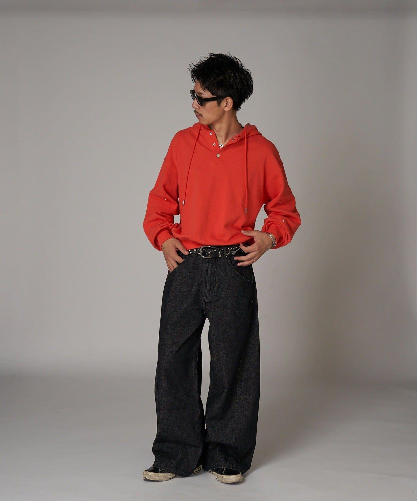 【Ciaopanic】單水洗寬鬆牛仔褲