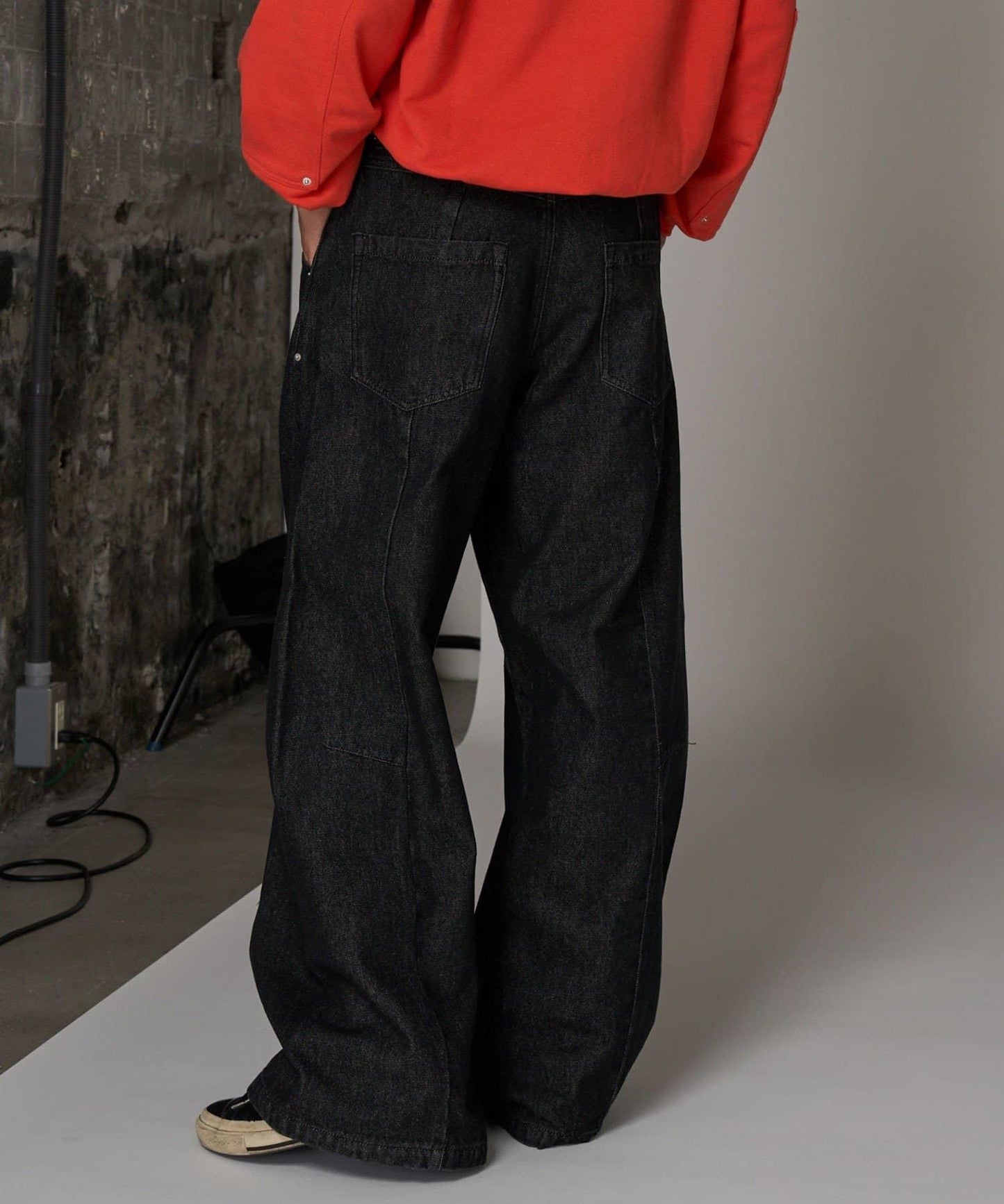 【Ciaopanic】單水洗寬鬆牛仔褲