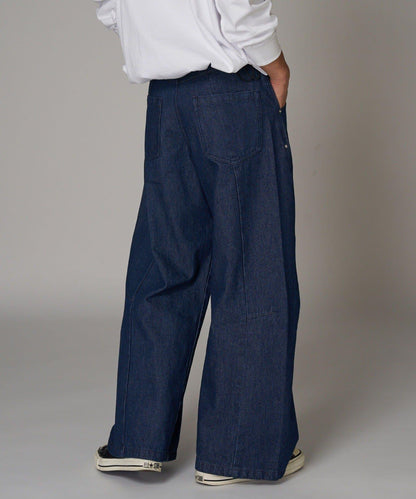 【Ciaopanic】單水洗寬鬆牛仔褲