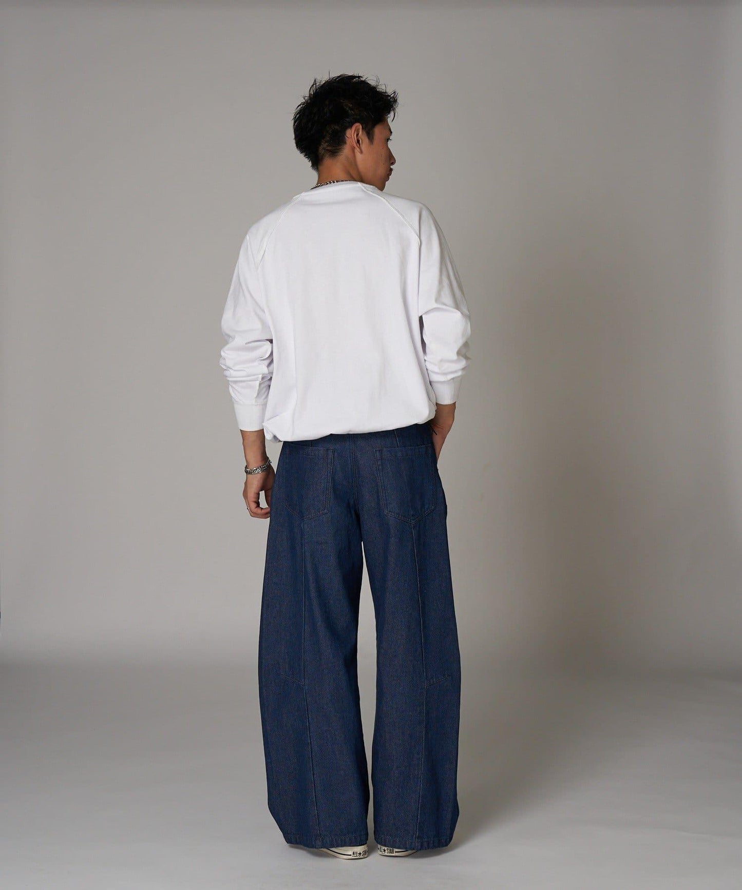 【Ciaopanic】單水洗寬鬆牛仔褲