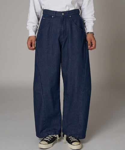 【Ciaopanic】單水洗寬鬆牛仔褲
